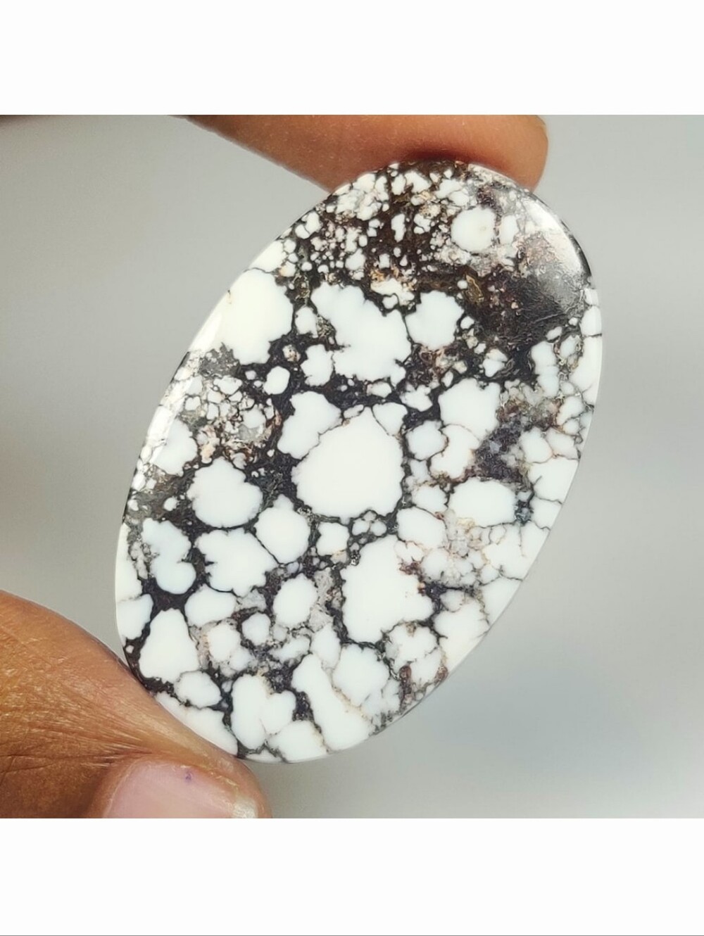32.17 Ct Natural Wild horse Jasper Quartz Oval Cab